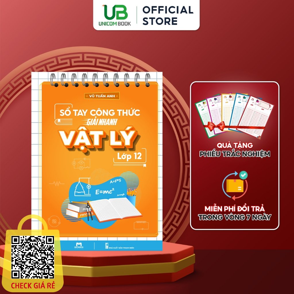 sach so tay cong thuc giai nhanh vat ly lop 12 thay vu tuan anh