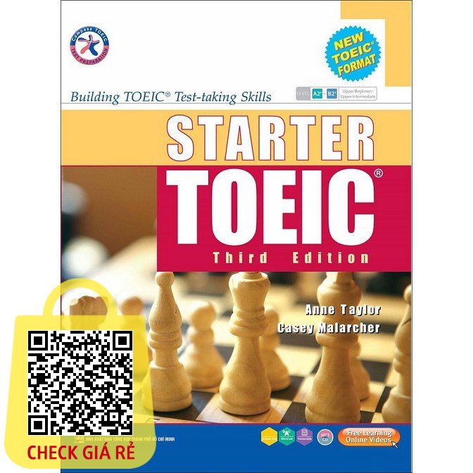 Sach Starter TOEIC Third Edition (Kem QR Code) Ban Quyen