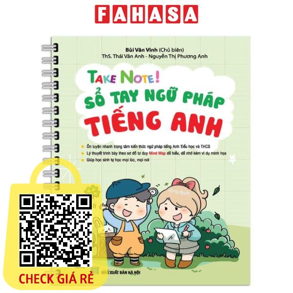 Sách Take Note ! Sổ Tay Ngữ Pháp Tiếng Anh