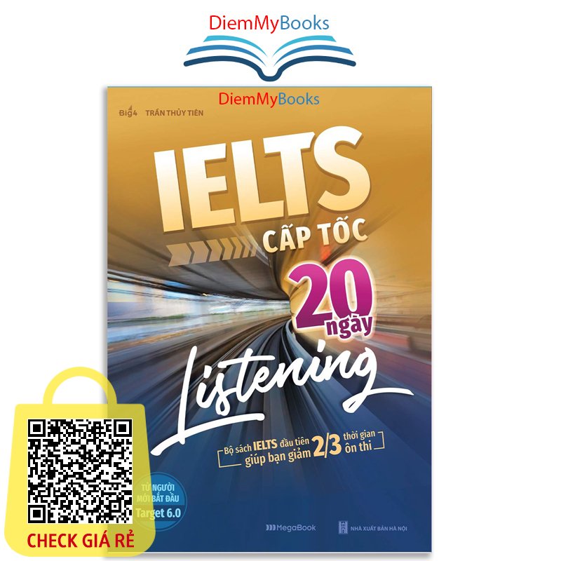 sach tieng anh ielts cap toc 20 ngay listening bo sach dau tien giup giam 2 3 thoi gian on thi