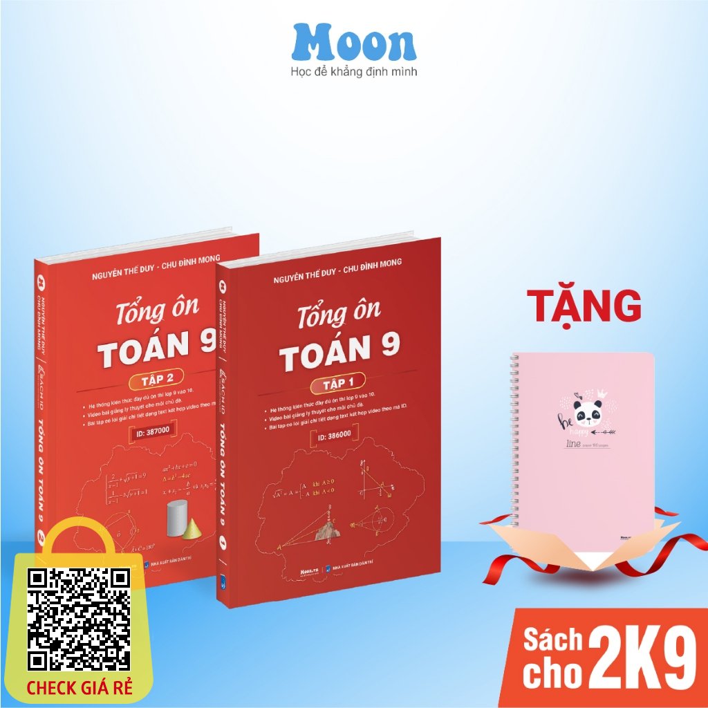 Sách toán 9 ôn thi vào 10, tổng ôn toán học lớp 9 | Sách ID