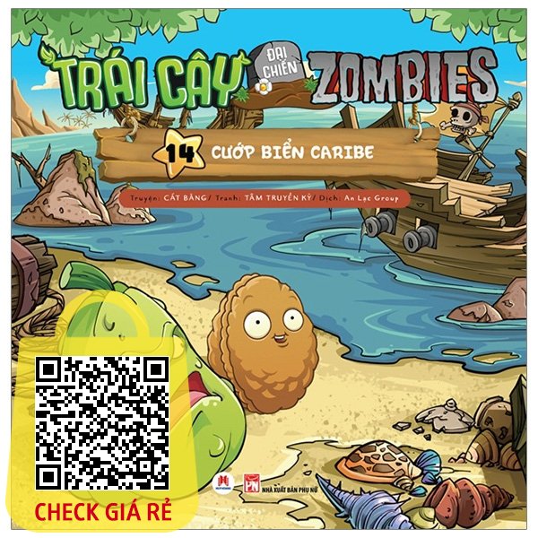 Sách Trái Cây Đại Chiến Zombie (Tập 14) Cướp Biển Caribe