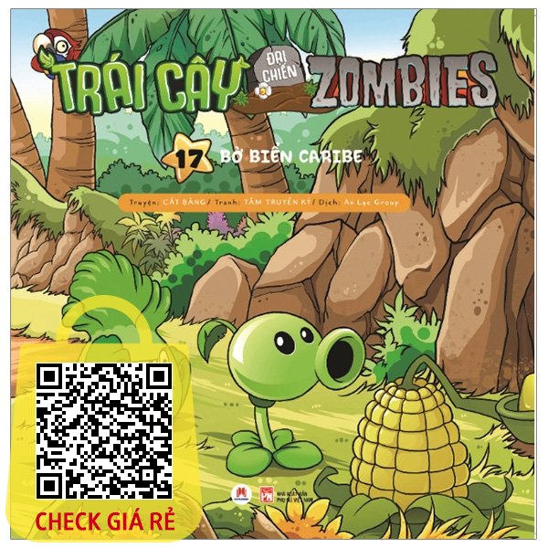 Sách Trái Cây Đại Chiến Zombie Tập 17: Bờ Biển Caribe (Tái Bản 2020)