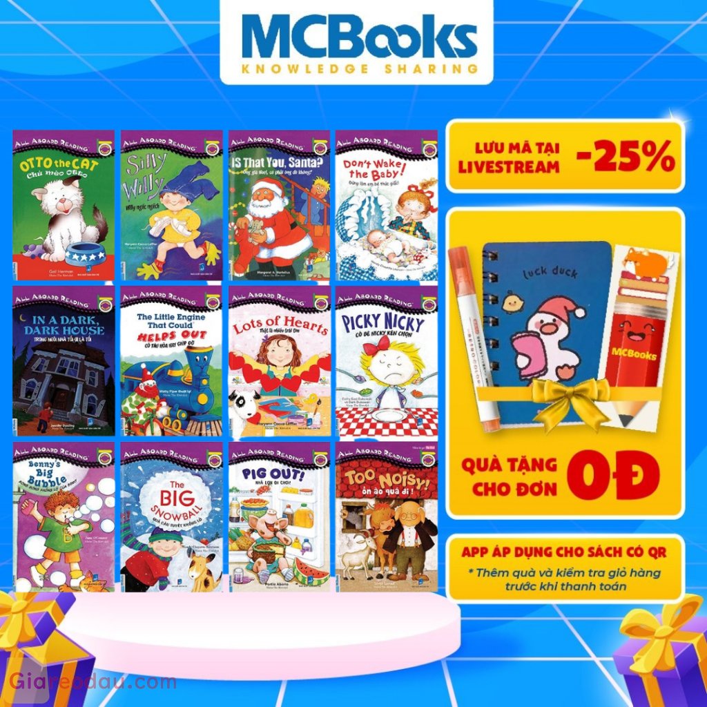 Sách Truyện tiềm thức tiếng Anh - All abroad reading - 12 cuốn