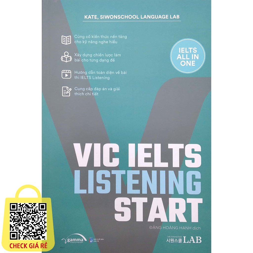 Sách VIC IELTS Listening Start 189k