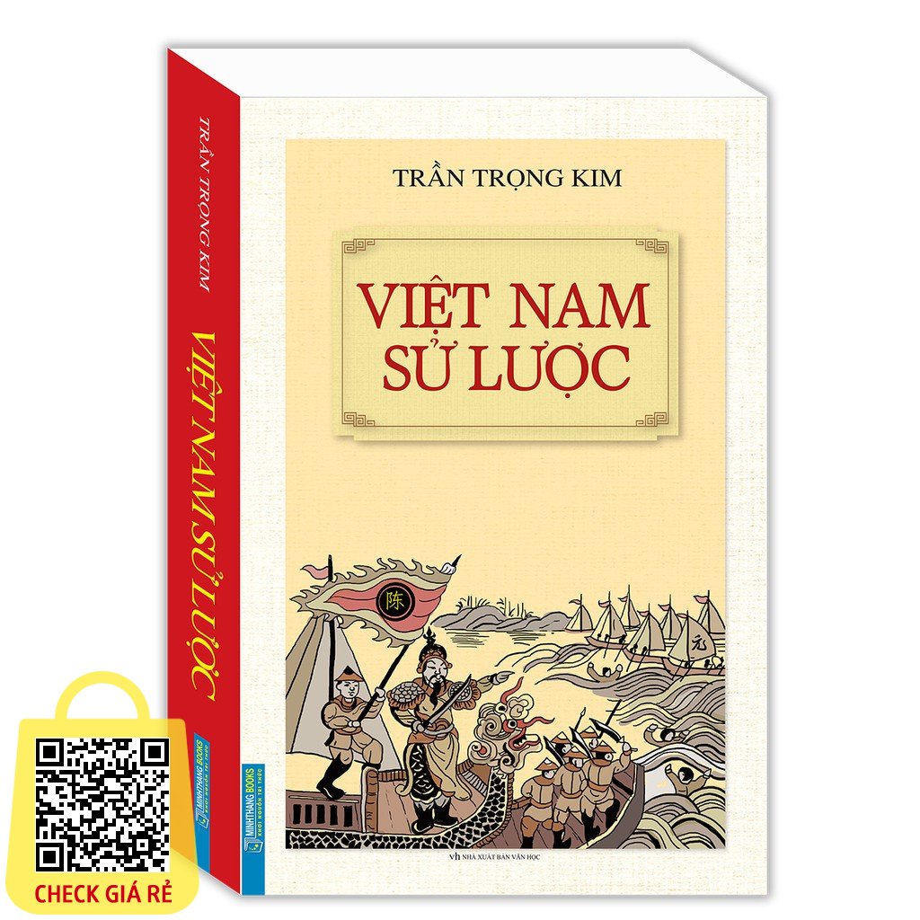 Sách - Việt Nam sử lược (bìa mềm) Tặng Kèm Bookmark