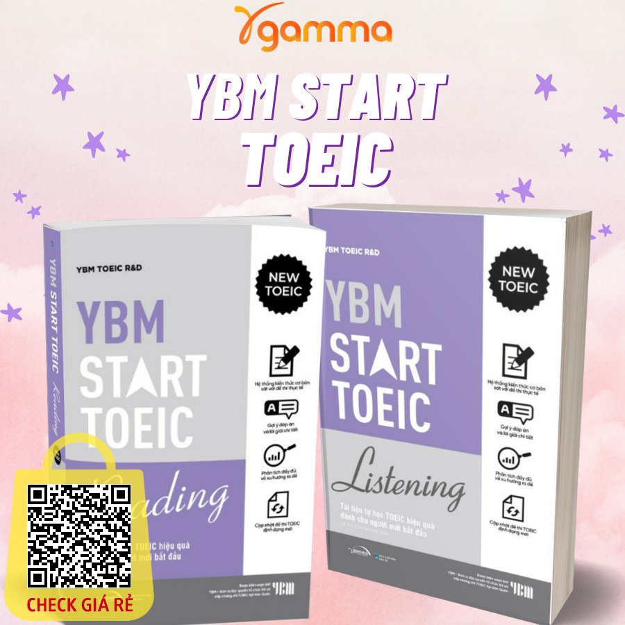 Sach > YBM Start Toeic Reading - Listening (Combo/Tuy Chon)