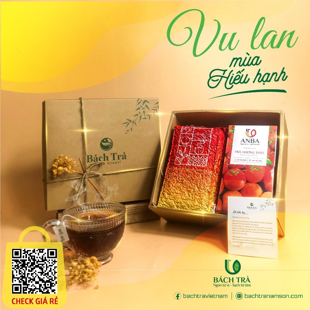 SET HIẾU HẠNH quà Vu Lan biếu Bố mẹ