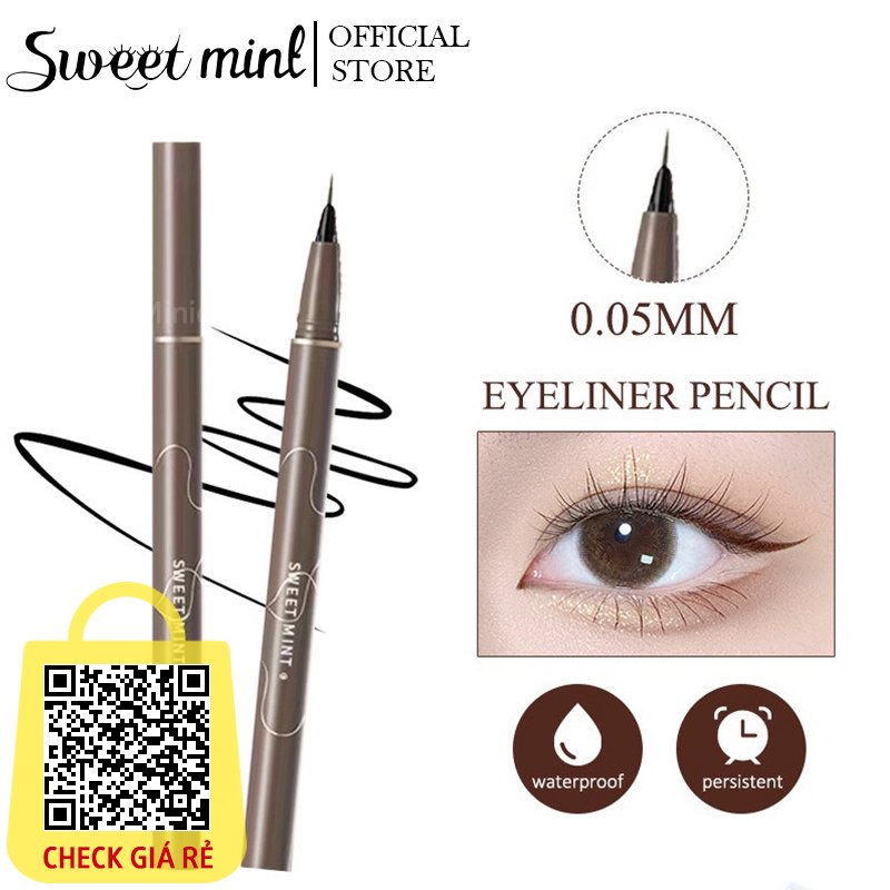 SWEET MINT Bút Kẻ Mắt Dạng Lỏng 0.05mm Đa Năng Tiện Dụng