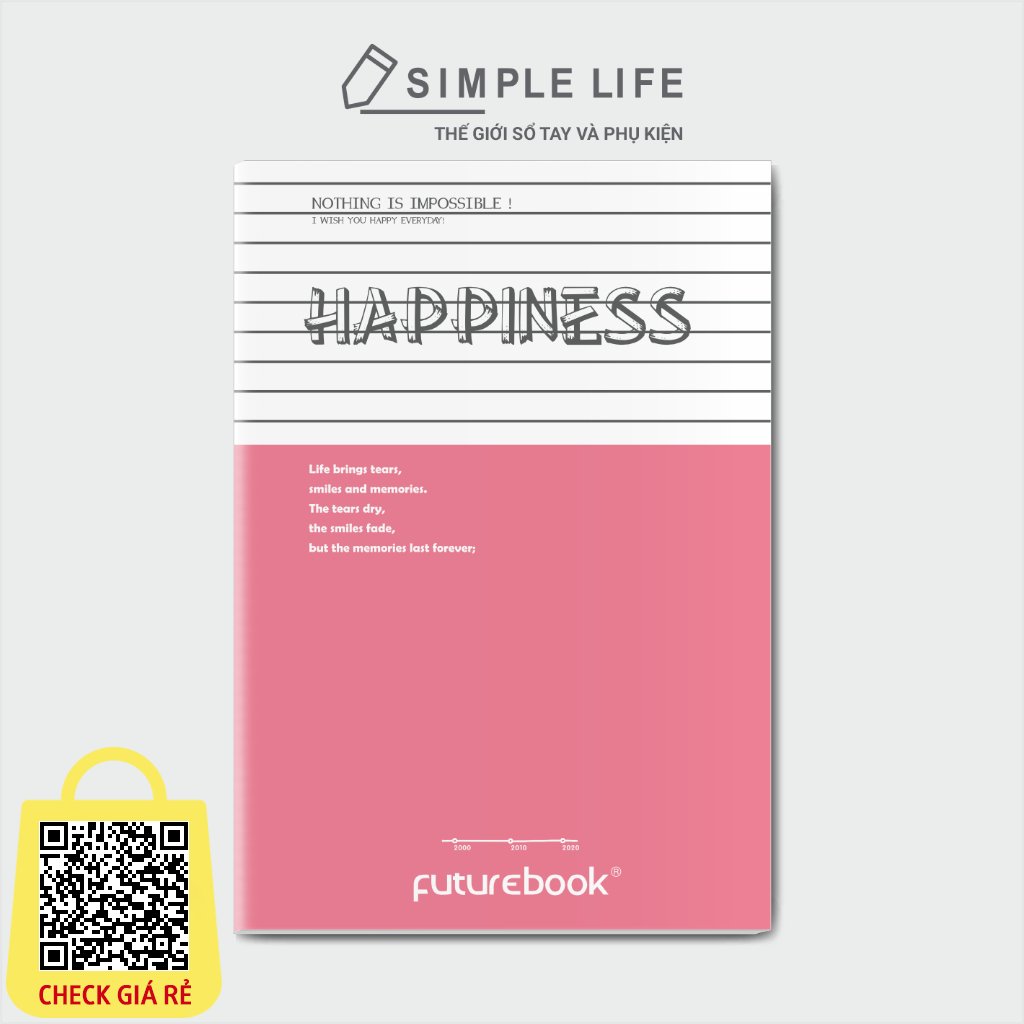tap sinh vien vo ke ngang b5 happiness futurebook 80 20 200 trang dk sv1513