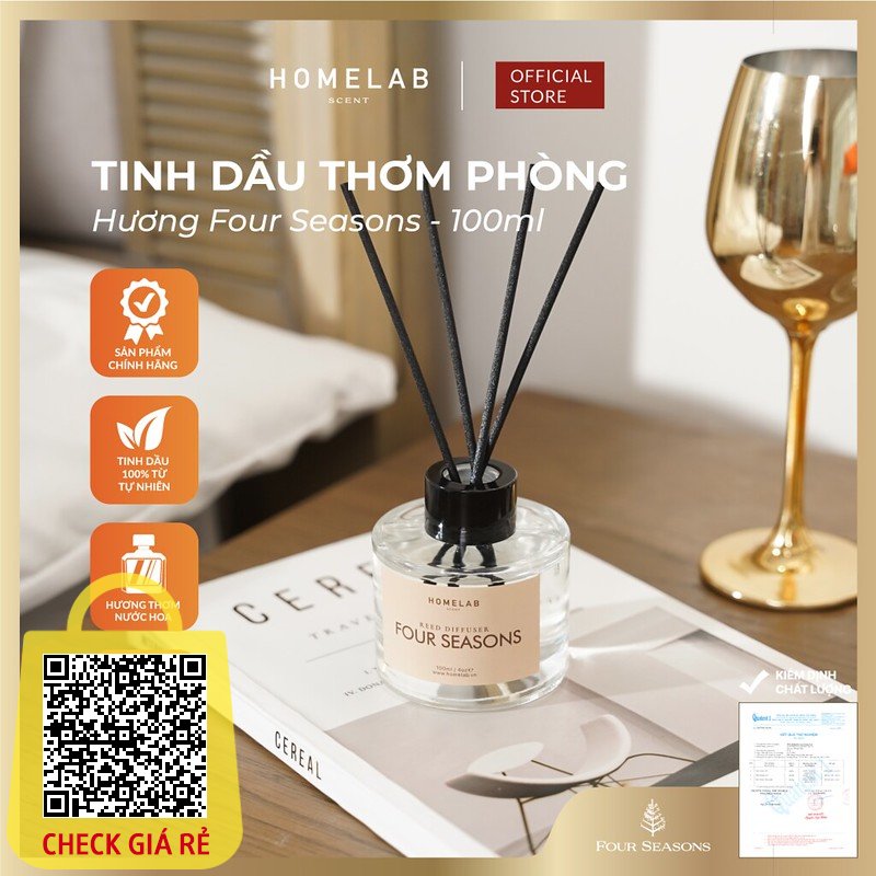 Tinh dầu thơm phòng hương thơm sang trọng của các hãng nước hoa - các tập đoàn resort sang trọng tinh khiết 100ML-Homelab